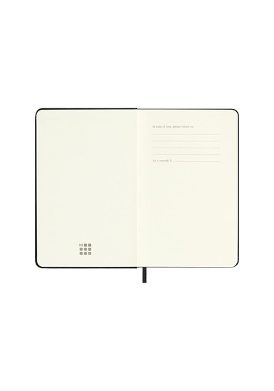 Moleskine Çizgili Siyah Defter Cep Boy Sert Kapak