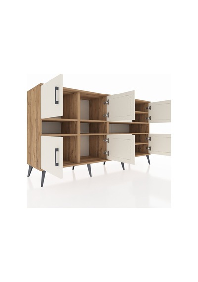Kronos Konsol 8 Raflı 8 Kapaklı 176x59x99 Çam-aytaşı/çam Çam-aytaşı/çam Kronos Konsol 8 Raflı 8 Kapaklı 176x59x99 Çam-aytaşı/çam Çam-aytaşı/çam