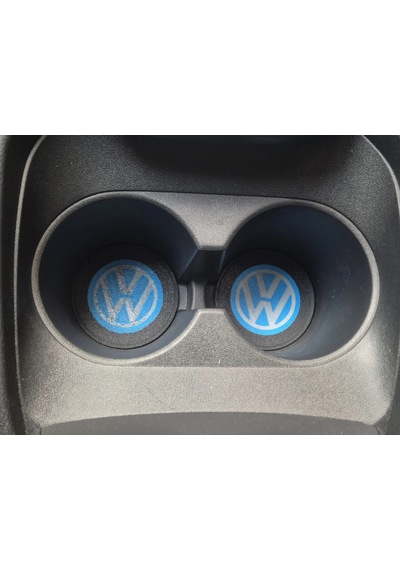 Volkswagen Araç Bardaklık Altlığı , Vw Şişe Ve Bardak Altlığı, Volkswagen Logolu Oto Bardaklık Altlı
