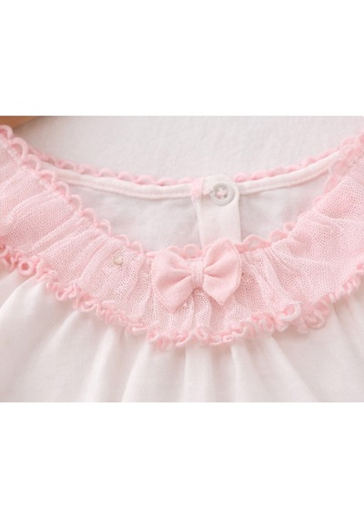 Kardeşler Bebe Balık Detaylı Kız Bebek Takım Dantelli Tütü Etek Ve Saç Bandı Set Beyaz