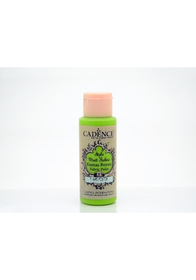 Cadence Style Mat Kumaş Boyası - 645 Fıstık Yeşili 59Ml
