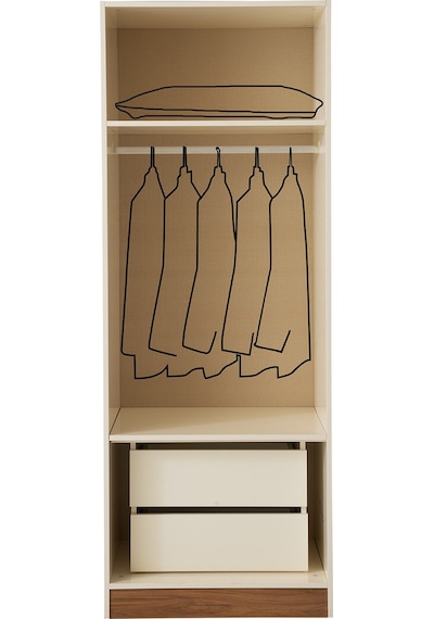 Zen Mdf 2 Kapılı Dolap