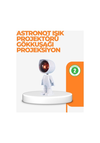 Usb Şarjlı Taşınabilir Gün Batımı Projektör Lambası Çok Rnekli