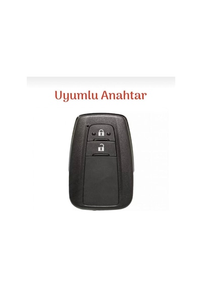 Toyota Uyumlu Corolla Prius Camry C-hr Rav4 Nano Land Crusiser 2 Tuslu Anahtar Koruma Kılıfı
