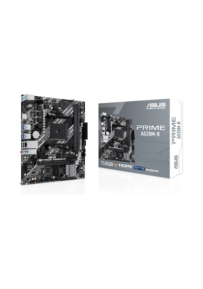 Asus Prıme A520m-r 5100mhz Oc M.2 Am4 Matx Anakart