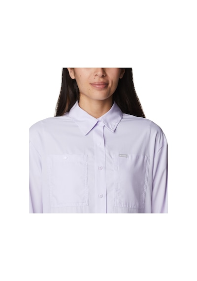 Columbia Silver Ridge Utility Kadın Uzun Kollu Gömlek-5362 Desenli