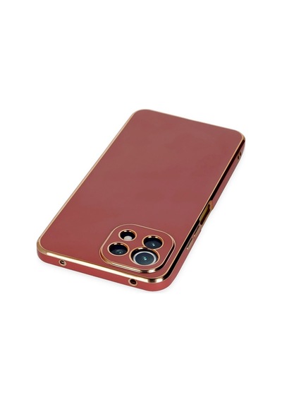 Cosmotex Newface Xiaomi Mi 11 Lite Kılıf Volet Silikon - Kırmızı