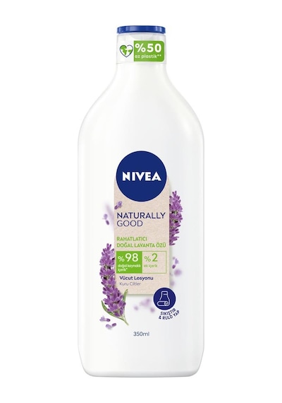 Nivea Naturally Good Lavanta Vücut Losyonu 350 ML