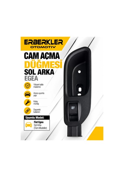 Cam Açma Düğmesi Sol Arka Egea - Erb2217