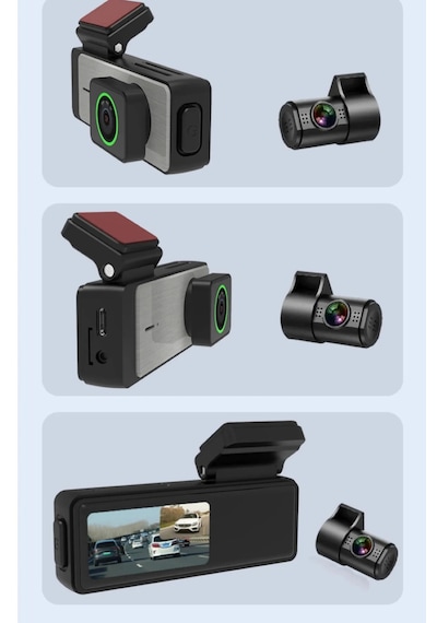 Blic Blm-70 4k Hd 4+2 Mp Araç İçi Ön Ve Arka Kamera Dashcam