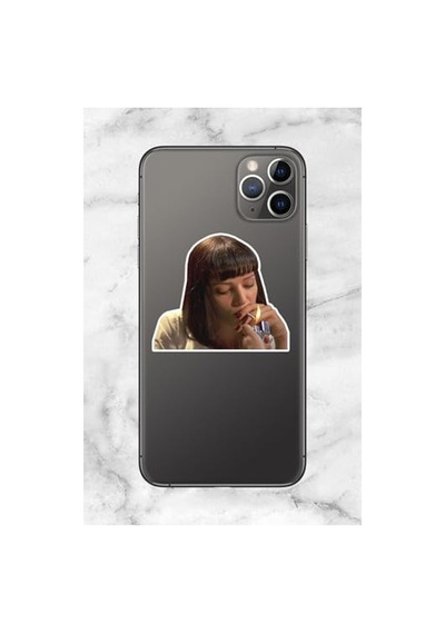 Aesthetic Temalı 14 Adet Laptop Sticker Seti, Yaratıcılığınızı Konuşturun Abanoz