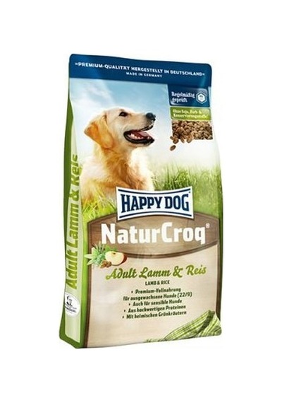 Happy Dog Naturcroq Kuzu Etli Yetişkin Köpek Maması 18 KG