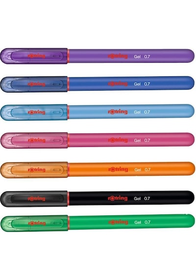 Rotring Jel Mürekkepli Tükenmez Kalem 7'li