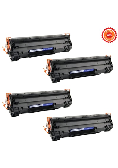 285a  Uyumlu Toner Çipli 4 Lü Set P1102 P1102w M1132 M1212 M1217 M1134 M1137 M1138 M1139 M1214