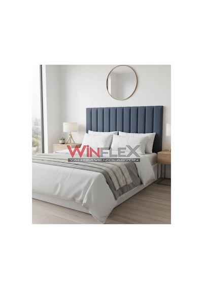 Winflex 12 Li Dikey Akustik Kumaş Panel 10x100 Cm Antrasit