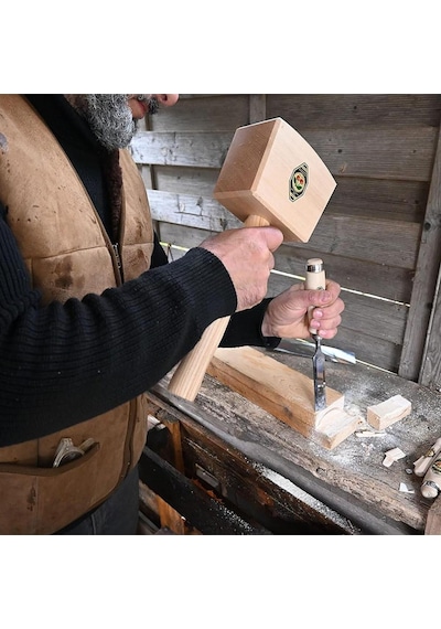 Kirschen 1151000 Deri Rulo Çantalı Düz Iskarpela Takımı 4 Parça