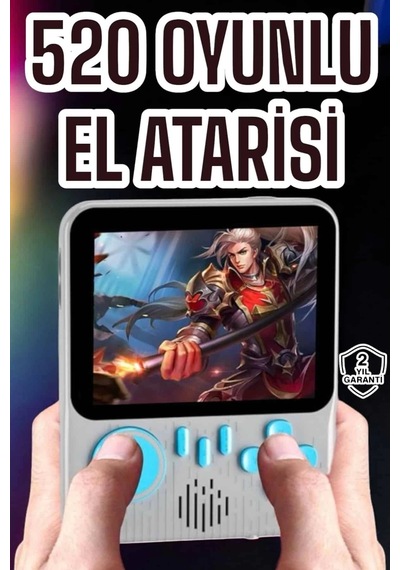 Mey İthalat Oyun Konsolu Retro Oyun Konsolu Tv'ye Bağlanabilir Taşınabilir 35981464