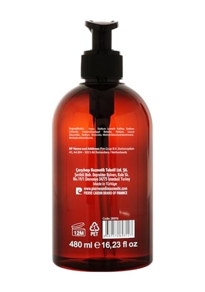 Pierre Cardin Liquid Hand Wash 480 Ml Vanilla Brulee- Sıvı Sabun - Vanilya Brulee