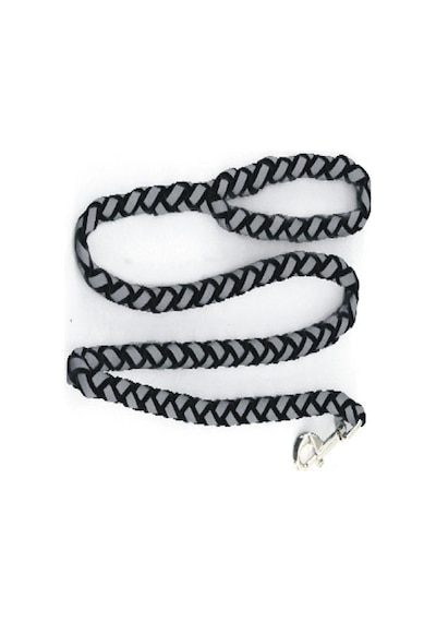 Pawise Dog Reflective Leash S (10 MM X 120 CM) Siyah