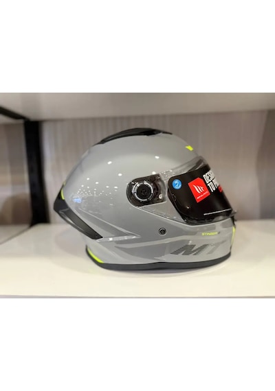 Mt Helmets Mt Stınger A12 Motosiklet Kaskı Nardo Gri