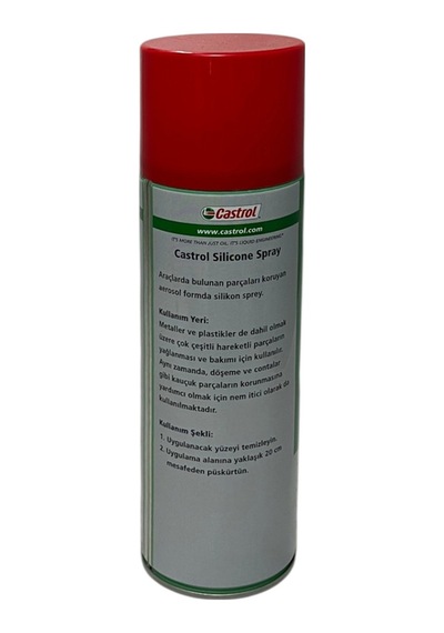 Castrol Silikon Sprey 500 Ml.