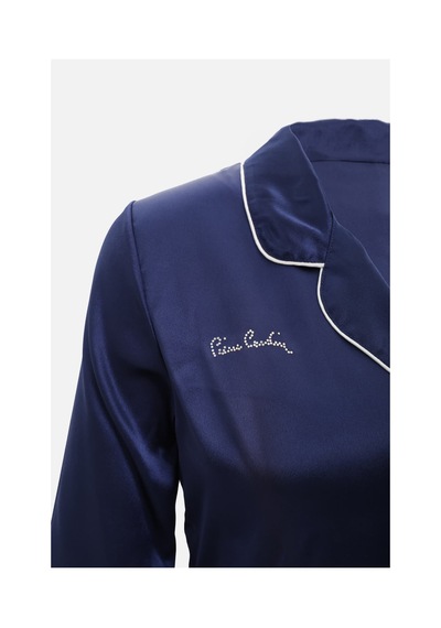 Pierre Cardin Kadın Biyeli Saten Pijama Takımı 001