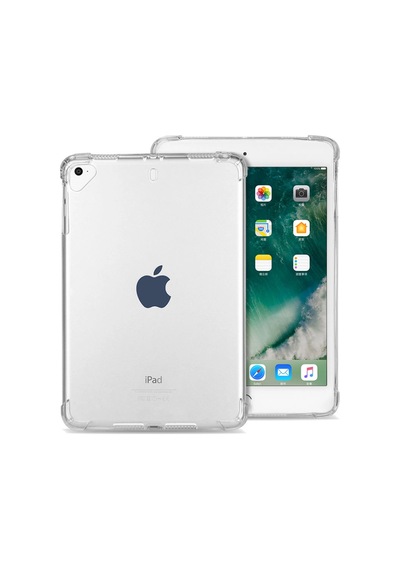 Forzacase Apple Uyumlu iPad  Mini 1-2-4 7.9 İnch İle Anti Shock Silikon Kılıf Şeffaf - Fc014 Silikon