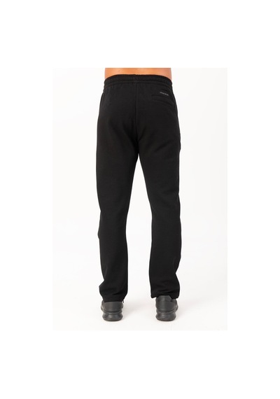 Maraton Sportswear Regular Erkek Düz Paça Basic Siyah Eşofman Altı 21795-siyah Siyah