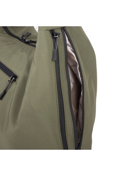 Nas Bag Kadın Büyük Boy Spor Şık Günlük Ultra Hafif Omuz Çantası En 40 Cm Boy 32 Cm Haki