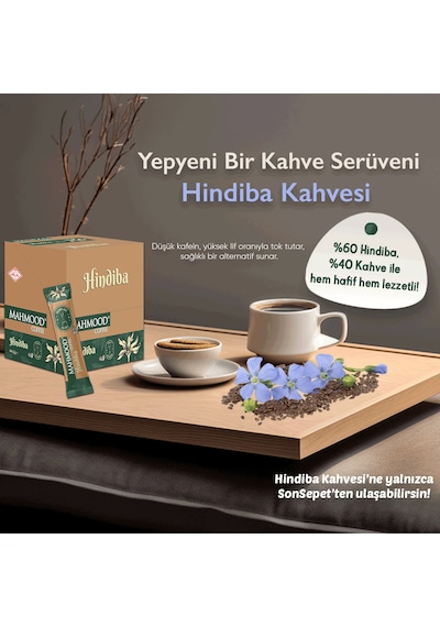 Mahmood Coffee Hindiba Kahvesi 48 x 2 G