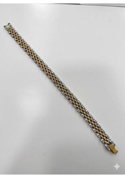 Çelik Erkek Bileklik Çok Renkli 34881110