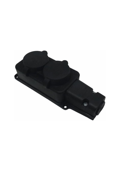 Kauçuk 220 Volt Uzatma 2'li Priz