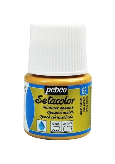 Pebeo Setacolor Shimmer Pırıltılı Opak Kumaş Boyası 62 Rıch Gol