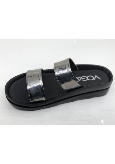 Voga 1761 Platin Rugan Comfort Casual Bayan Terlik 001
