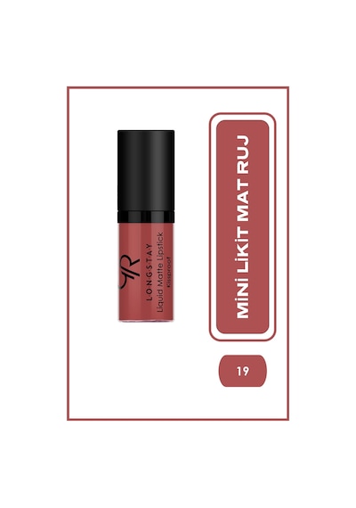 Likit Mini Mat Ruj - Longstay Liquid Matte Lipstick No: 19 8691190870195