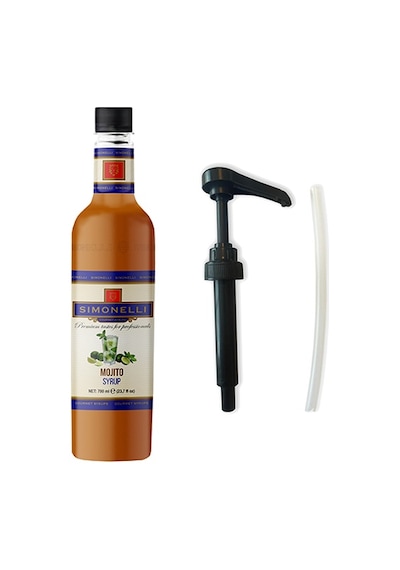 Simonelli Kahve Şurubu| Mojito Aromalı | 70 CL | + Pompa Simonelli