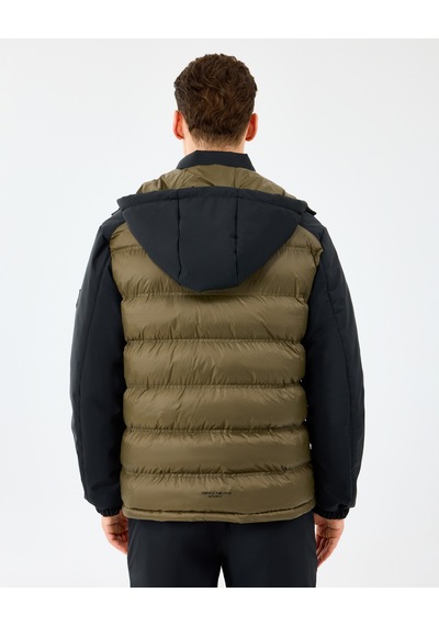 Skechers M Padded Jacket Erkek Siyah Mont S242033-3817 Siyah