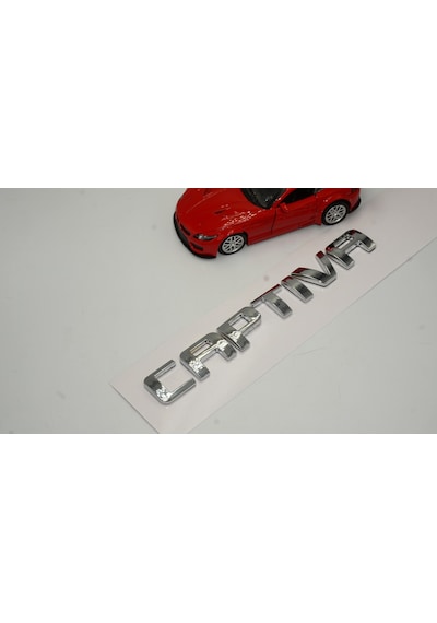 Chevrolet Captiva Bagaj 3M 3D Krom ABS Logo Amblem