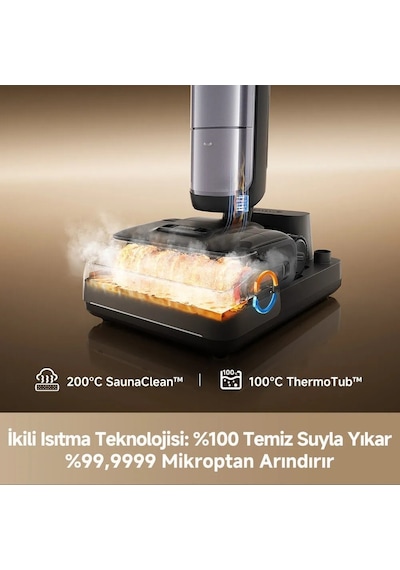 Dreame H16 Pro Steam Islak ve Kuru Süpürge