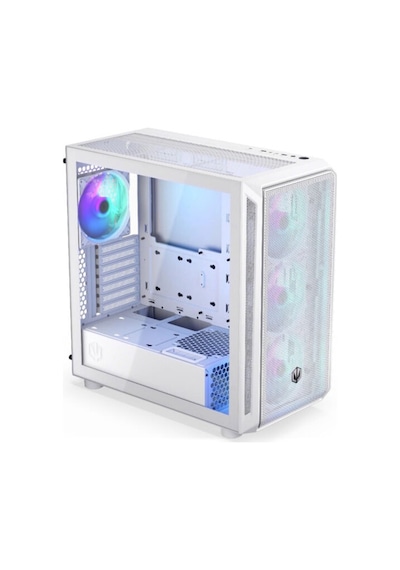 Arx 700 White Argb Mesh Temperli Cam Usb 3.2 Gen 2 Mid Tower Atx Gaming Kasa Ey2a017