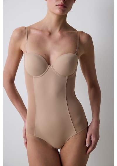 Penti Bej Premium Bodysuit Korse