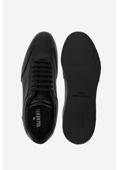 Valmenti Erkek Hakiki Deri Siyah Sneakers & Spor Ayakkabı 1093 1988 Erk Ayk Sk26-27 Sıyah Dr/arzn