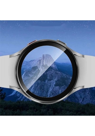 Samsung Galaxy Watch 7 44mm Uyumlu Ekran Koruyucu Polymer Temperli Nano 0.5 Mm Watch Ekran Koruyucu
