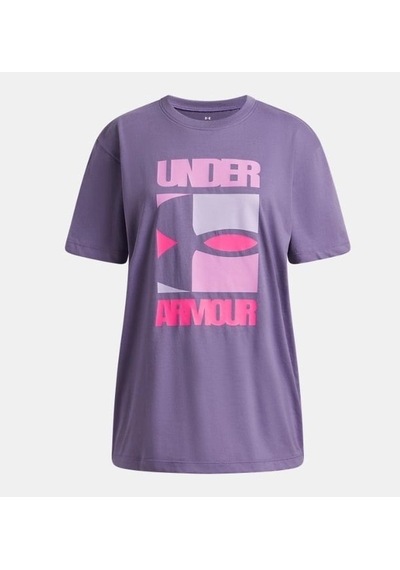Under Armour Ua G Block Logo Os Ss Çocuk Tişört 6009720 520