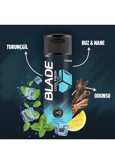 Blade Cool Fresh Erkek Sprey Deodorant 6 x 200 ML