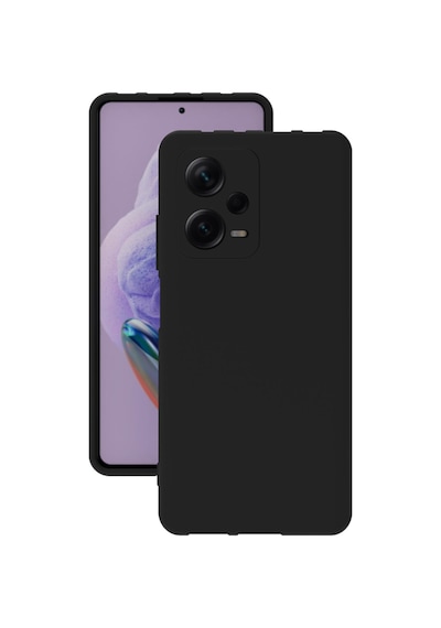 Xiaomi Poco X5 5g Kılıf Kamera Korumalı Silikon Rubber Arka Kapak Siyah