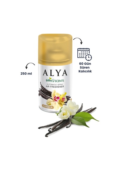Nature's Scents Vanilla- Vanilya Oda Kokusu Yedek Makine Spreyi 250 Ml