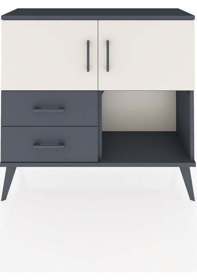 Arges Şifonyer 2 Raflı 2 Çekmeceli 2 Kapaklı 88x30x80 Antrasit-aytaşı/antrasit Aytaşı/antrasit Arges Şifonyer 2 Raflı 2 Çekmeceli 2 Kapaklı 88x30x80 Antrasit-aytaşı/antrasit Aytaşı/antrasit