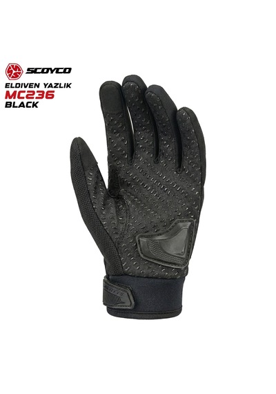 Scoyco Mc236 Yazlık Eldıven Siyah