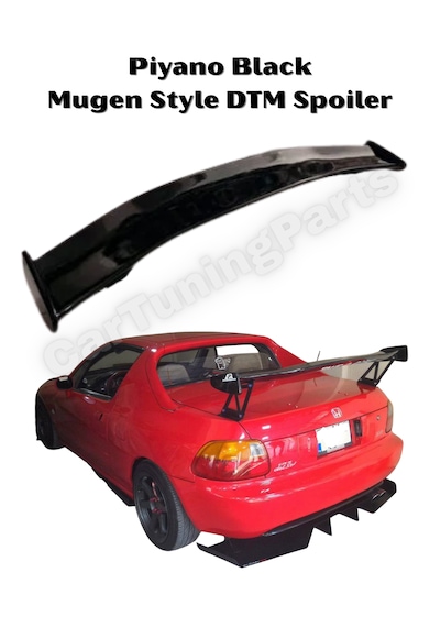 Piyano Black Universal Dtm Spoiler
